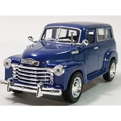Kinsmart Chevy Suburban 1950 Navy Blue SUV 136 Scale | Ubuy India