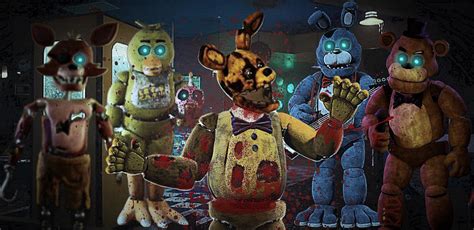 Image result for FNAF Springlock Death Scenes