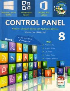 CONTROL PANEL FOR ICSE Class - 8 (A Book On Computer Science With ...