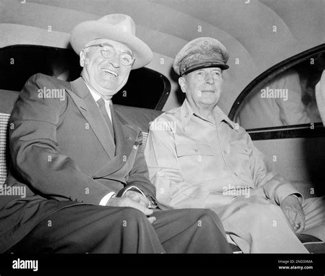 Truman With Macarhur
