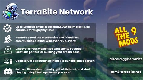 Terrabite - All the Mods 9 (ATM9) - Minecraft Serverlist | Die deutsche ...