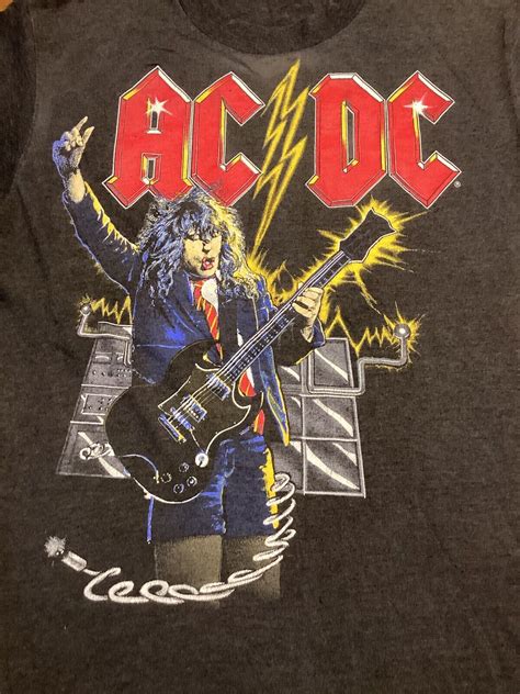 Vintage 1986 AC/DC Shirt Who Made Who Tour Original S… - Gem