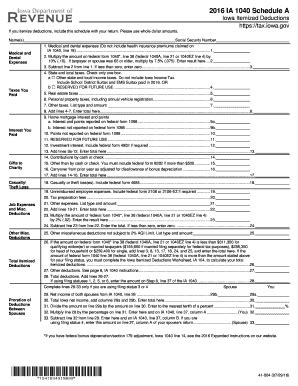 Fillable Online 1040 schedule a- pdf documents Fax Email Print - pdfFiller