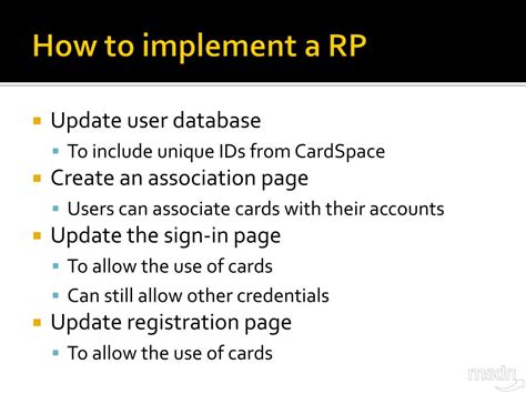 Image result for Windows CardSpace Tutorial