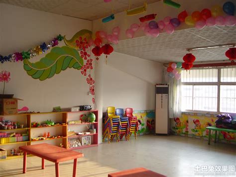 六一教室环境布置,室布置,舞蹈室环境布置图片_大山谷图库