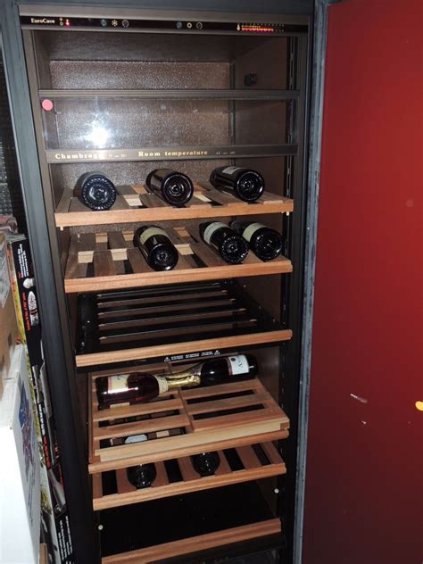 EuroCave Wine Cooler - Chambrage 26"wide x 68.5" height x 25" depth ...