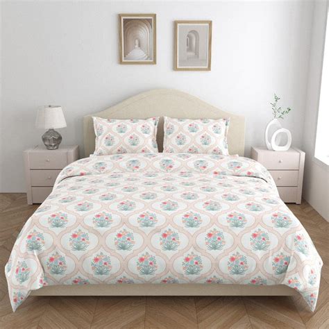 Comfortable King Size Pure Cotton Bed Sheets - Haus & Kinder – haus ...