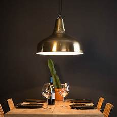 Large Pendant Lights by Large Industrial Brass Pendant Light By Ella Large Pendant Lights