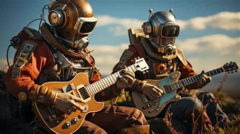 Image result for Robots Playing Musical Instruments