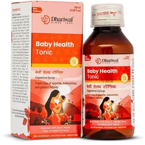 Buy Ayurvedic Baby Tonic & Digestive Health Syrup Online – Dhariwal ...
