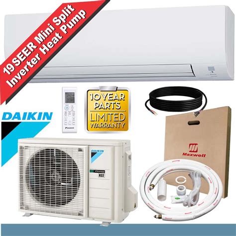 Buy Daikin 9000 BTU 19 SEER 230v Ductless Mini Split Air Conditioner ...