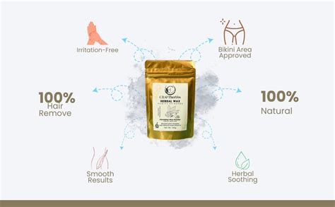 CRAFTHERBBS Wax Powder for Hair Removal for Men & Women| Hair Removal ...