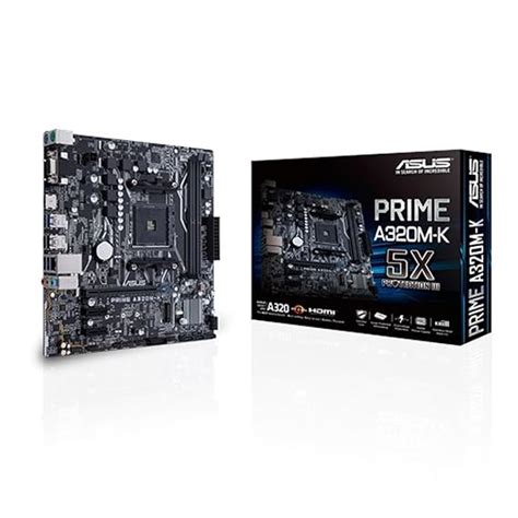 Amazon.in: Buy ASUS Prime A320M-K AMD AM4 uATX Motherboard Online at ...