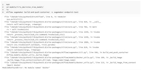 Databricks Model Management 的图像结果