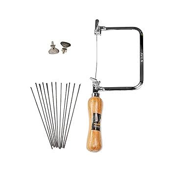 Johnson Tools Aven jewelers Hand Saw Frame with 120pcs of Blades and 2 ...