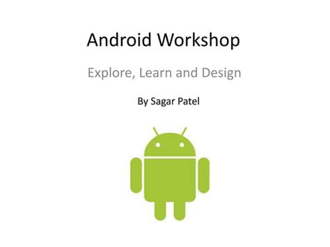 Image result for Android Workshop