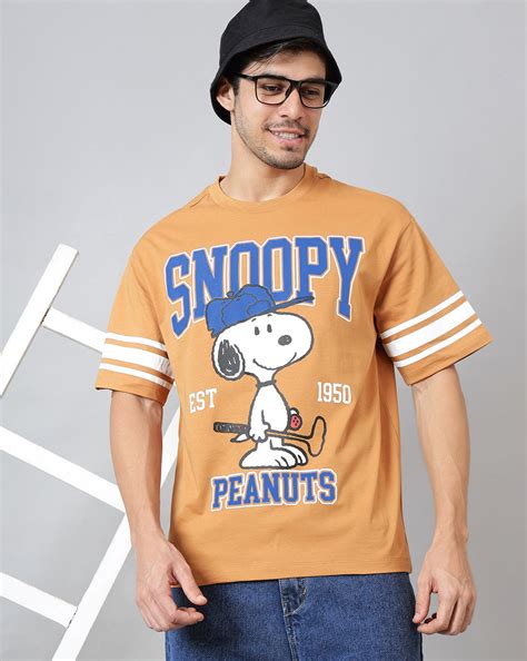 Snoopy Oversized Tshirt Men – Free Authority
