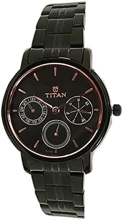 Titan Regalia Regallia Rose Gold Chronograph Stainless Steel Strap ...
