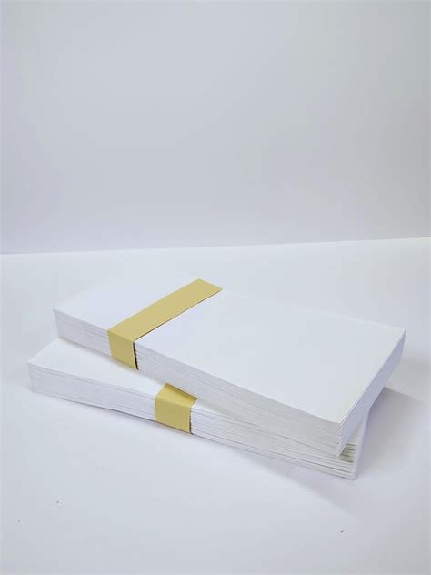 White Presentation Envelope For Letters – 100 Gsm Paper Bags Postal ...