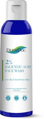 DermDoc 2% Salicylic Acid For Oily and Acne Prone Skin Type (120 ml ...