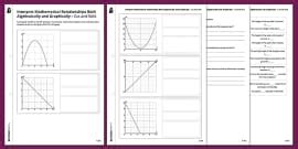 Types of Graph - Matching Activity | GCSE Maths | Beyond