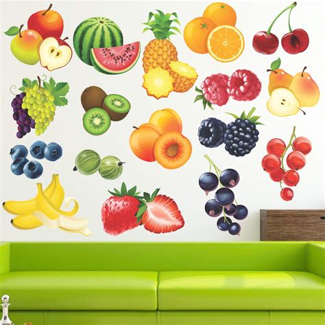 Buy StickMe 'Colourful Furits Baby - Kids - Learning Education Nursery ...