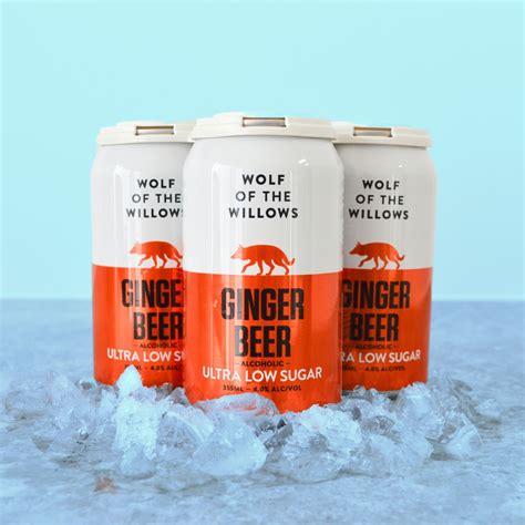 Ginger Beer - Ultra Low Sugar – Wolf of the Willows