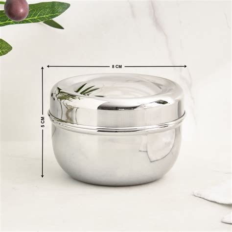 Buy Corsica Aresco Set of 3 Stainless Steel Containers from Corsica by ...