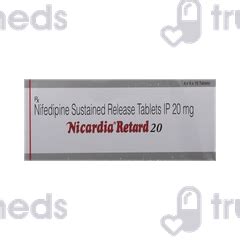 Nicardia Retard 20 Tablet – Chest Pain & Hypertension Treatment