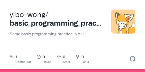 Basic Programming Practice 的图像结果