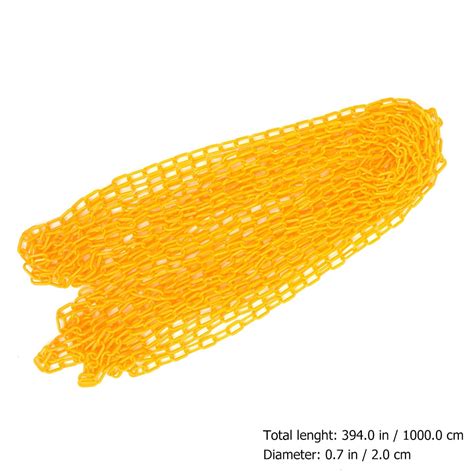 Buy Frcolor Chain Barrier Safety Parking Stanchion Plastic Crowd ...