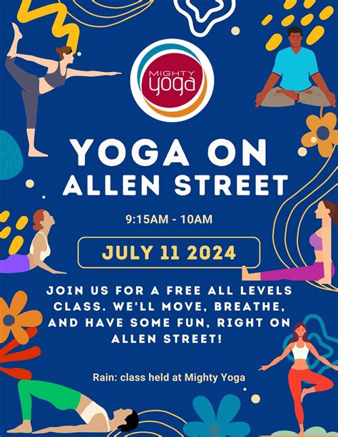 FREE Outdoor Yoga on Allen Street, 10 Allen St, Hanover, NH, 11 July ...