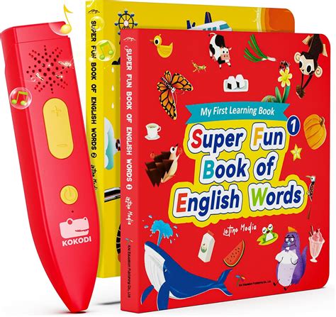 Amazon.com: KOKODI Talking Pen Books Sets, Interactive Audio Sound ...