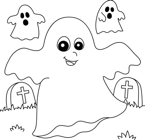 Coloring Pages Of Ghost
