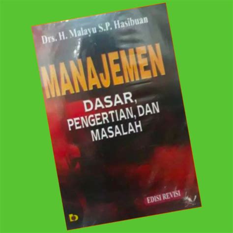 Jual MANAJEMEN DASAR PENGERTIAN DAN MASALAHNYA - Kab. Bandung ...