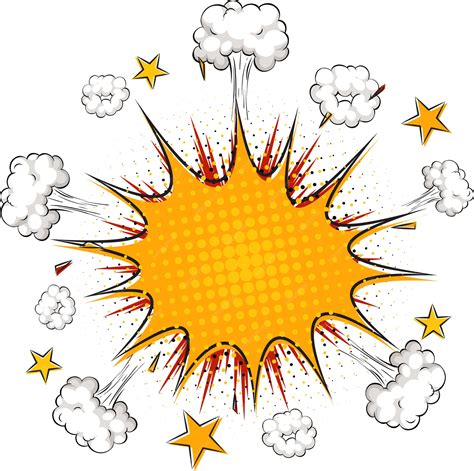 Explosion Clip Art Vector