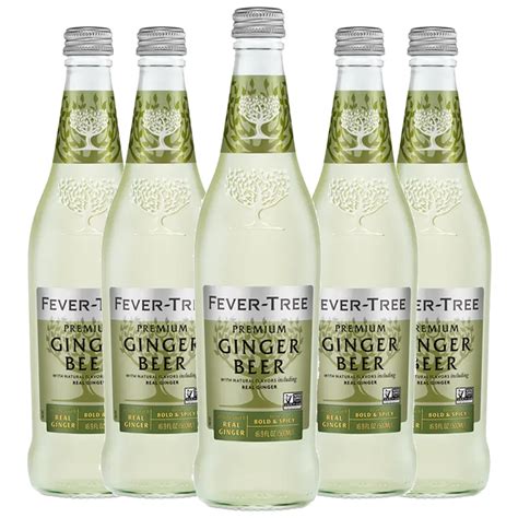 FEVER TREE Ginger Beer 500ML X 8 (GLASS) | Shopee Singapore