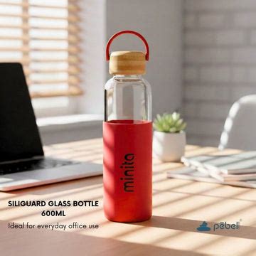 Buy Best Glass Water Bottles Online in India | Pebel Lifeware