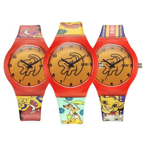 Buy Online Zoop Disney Lion King Interchangable Watch Set with Yellow ...
