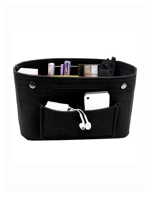 Minimalist Bag Insert Classic Inner Portable Organizer Makeup Bag ...