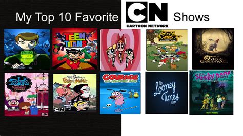 Favorite Cartoon Network shows by AlchemyHearts17 on DeviantArt
