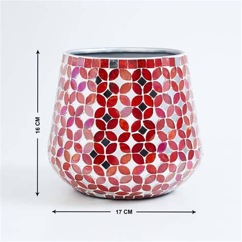 Buy Corsica Metal Mosaic Vase from Corsica by Home Centre at just INR ...