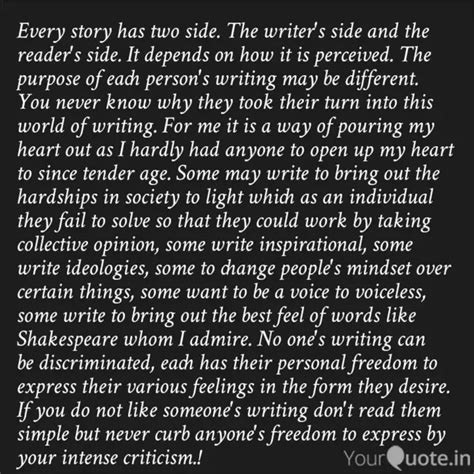 Every story has two side.... | Quotes & Writings by Reshma Gowda ...