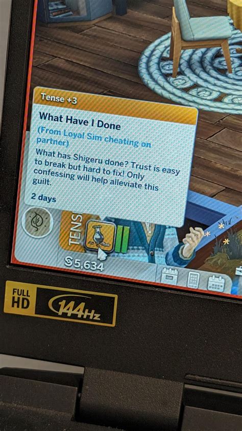What is considered cheating? This came up after he said hi to his father in law. : r/thesims4