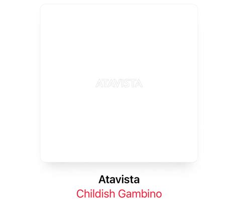 차일디시 감비노, 정규앨범 ‘Atavista' 발매 - 힙합 - 에펨코리아