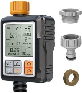 HASTHIP Drip Irrigation Timer for Garden Farm Irrigation Water Timer ...