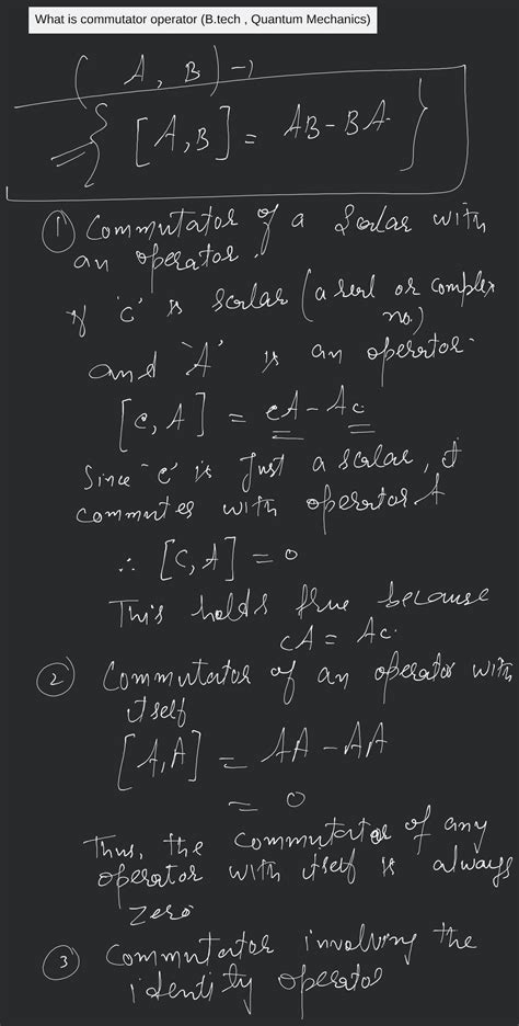 Image result for Commutator Operator