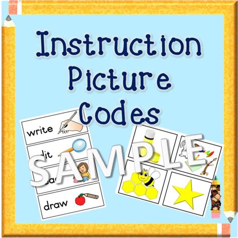 Instruction Pictures | Instruction, Teaching resources, Pictures