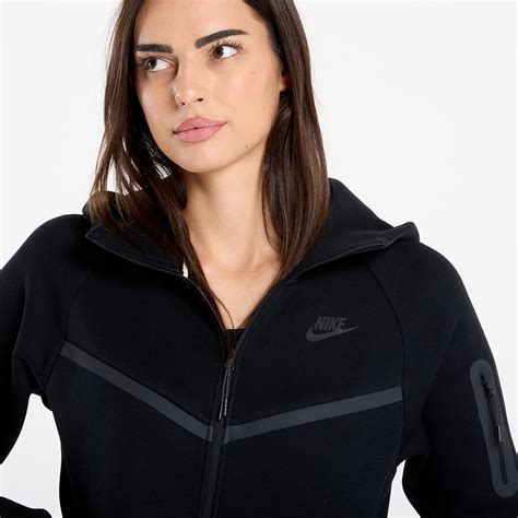 Nike Sportswear Tech Fleece Windrunner Women's Full-Zip Hoodie Black ...