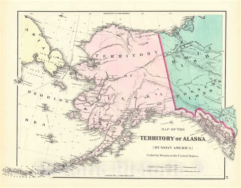 Alaska Russia Map